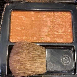 Chanel tweed beige blush